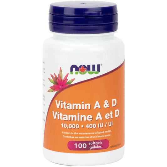 Vitamin A&D 10,000 IU/400 IU 100 Softgels