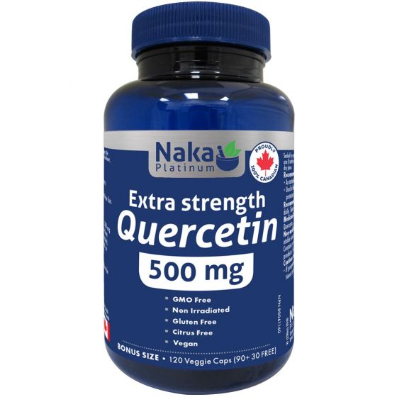 Platinum Quercetin 500mg 120vcaps
