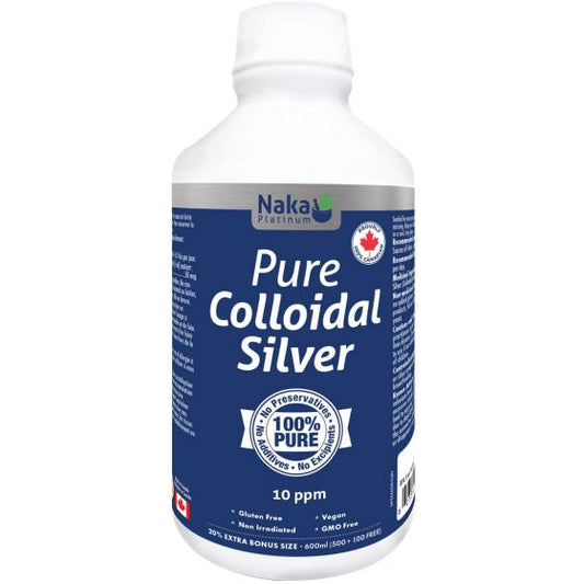 Platinum Colloidal Silver 10ppm - 600ml