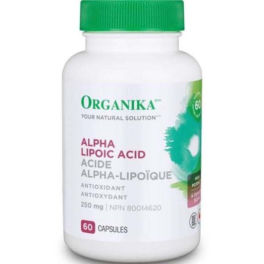 Alpha Lipoic Acid (High Potency) 250mg 60 Caps