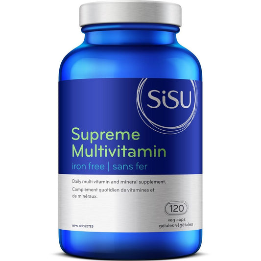 Supreme Multivitamin Iron Free 120 Vcaps