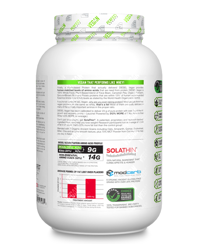 Diesel Vegan Plant Based Protein Blend - 700g