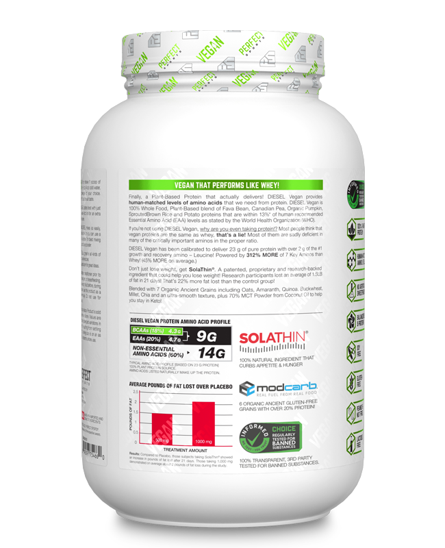 Diesel Vegan Plant Based Protein Blend - 700g