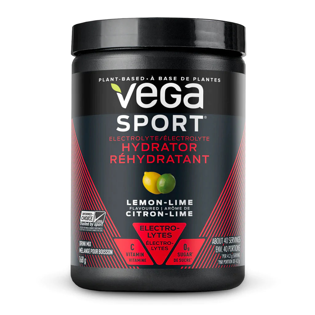 Vega Sport® Hydrator - Plant-Based Lemon Lime 168g