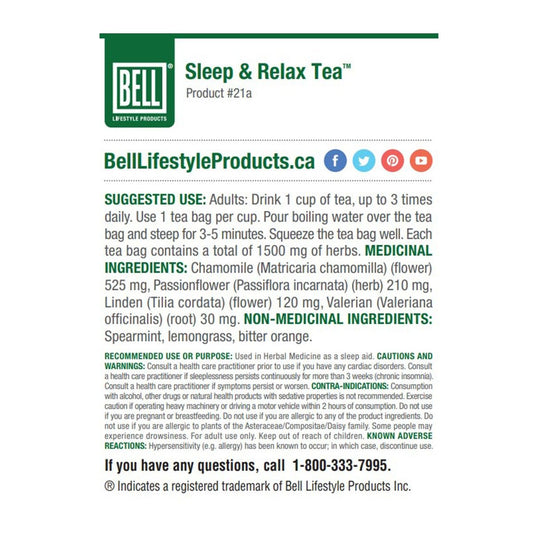 Sleep & Relax Tea 20 Tea Bags