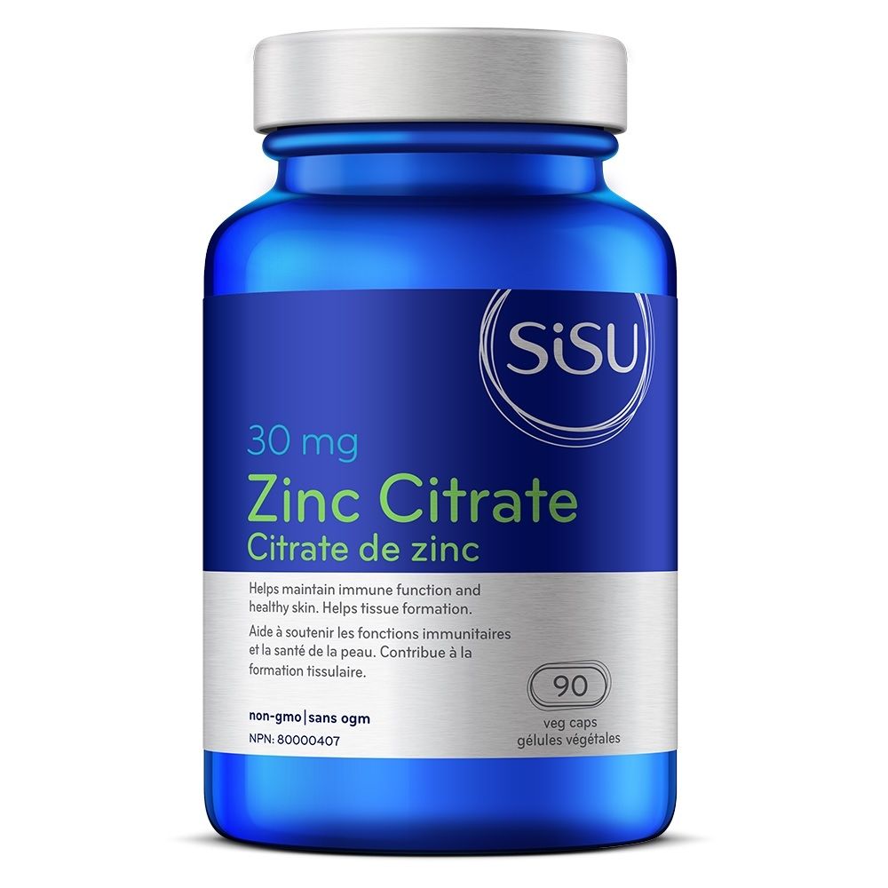 Zinc Citrate 30mg 90 Vcaps