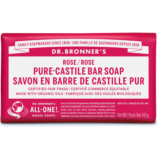 Rose 140g Pure Castile Bar Soap