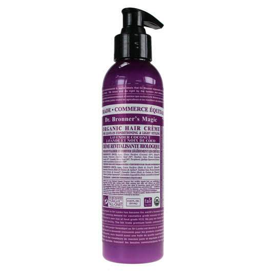 Lavender Organic Hair Cream 177ml