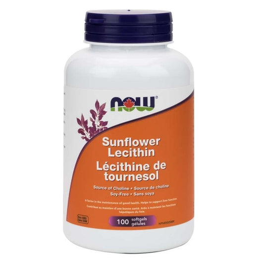 Sunflower Lecithin 1200mg 100 Gels