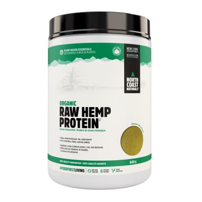 Organic Hemp Protein Unflavoured 840g Certified by PACS