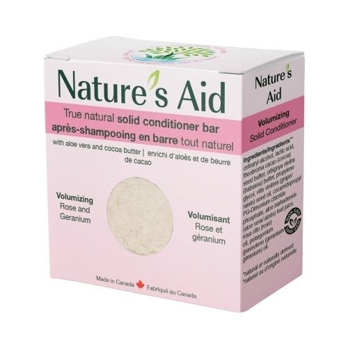 True Natural Solid Conditioner Volumizing Rose and Geranium 60g