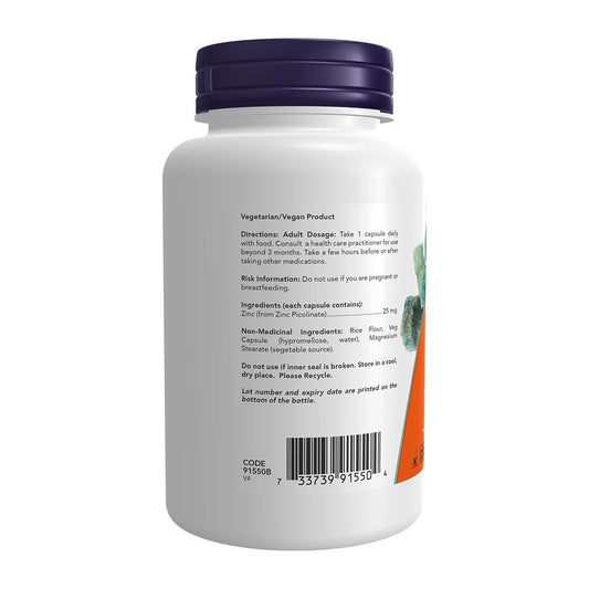 Zinc Picolinate 25 mg 100 Vcaps