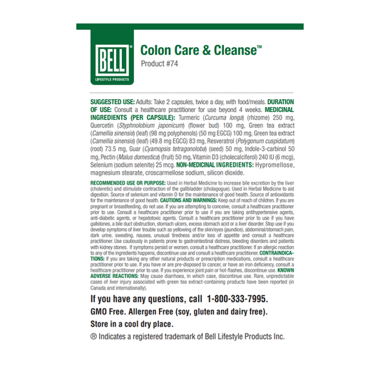 Colon Care & Cleanse 90 Vcaps