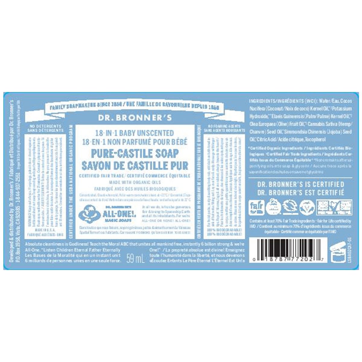 18 In 1 Baby Unscented 946ml
