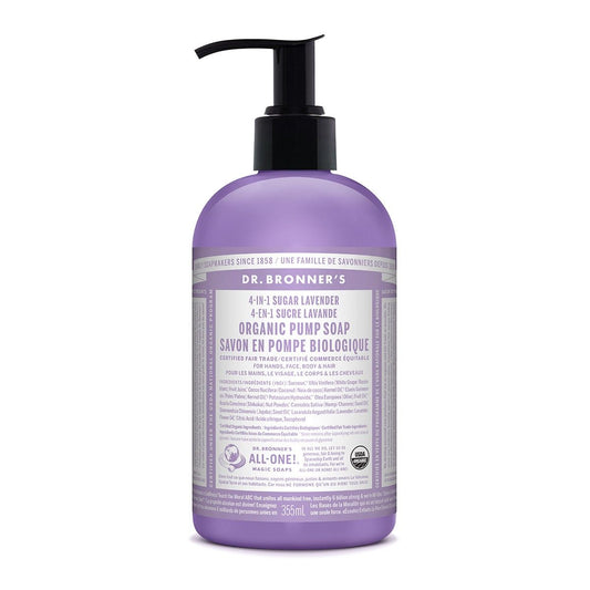 4 In 1 Lavender Organic Sugar Soap 355ml