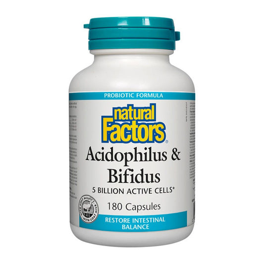 Acidophilus & Bifidus 5 Billion Active Cells 180 Caps