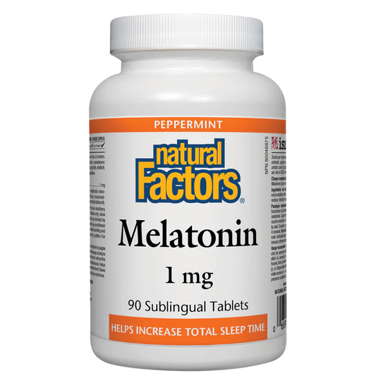 Melatonin 1mg, Peppermint 90 Sub-Tablets