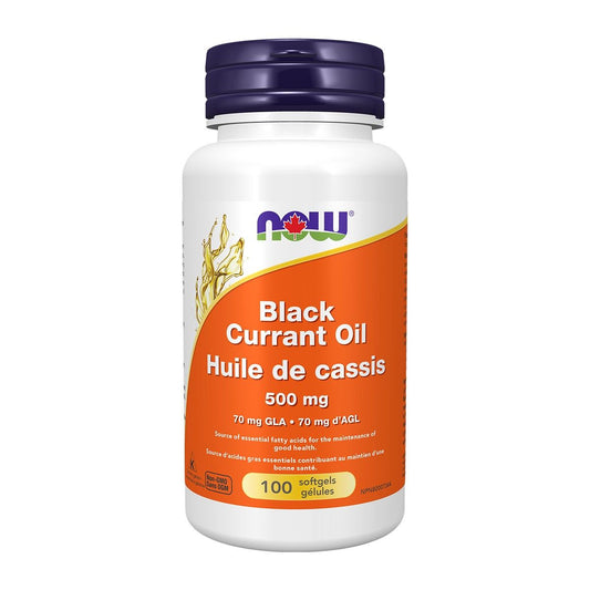 Black Currant Oil 500mg 70mgGLA 100 Softgels