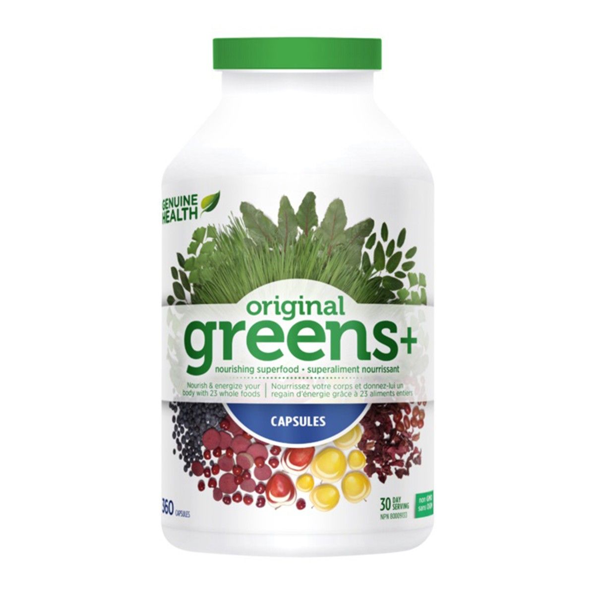 Greens + 360 capsules