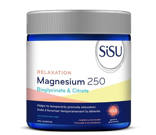 Magnesium Bisglycinate & Citrate 250mg 133g Powder