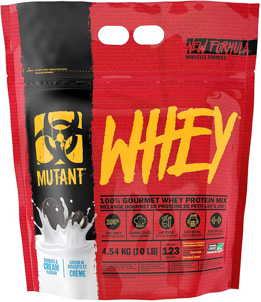 WHEY Cookies & Cream Flavour 4.54 kg (10 lbs)