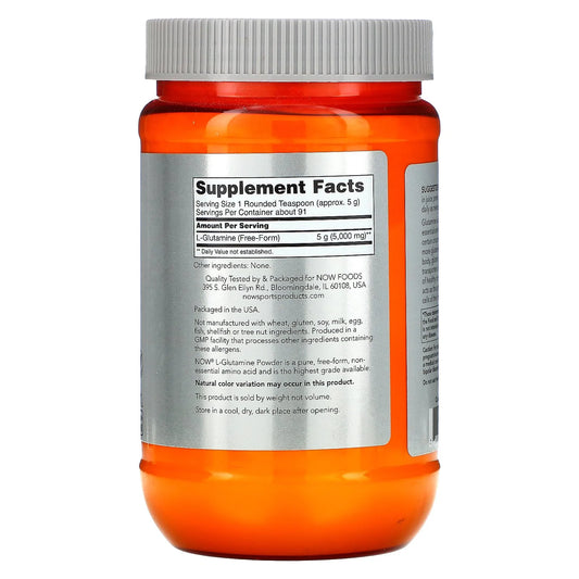 L-Glutamine Powder 454g