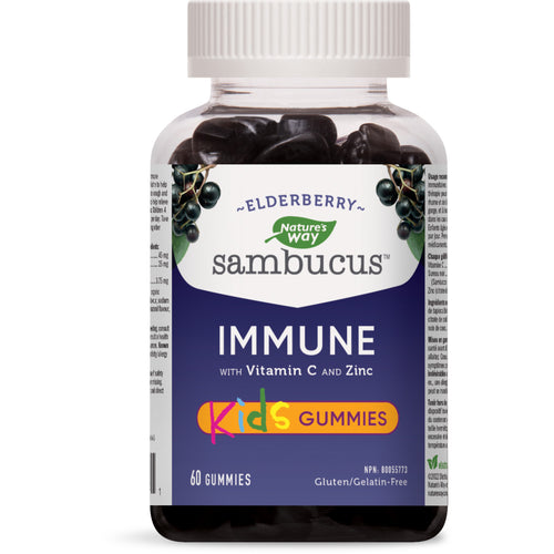 Sambucus Elderberry Kids Cold & Flu 60 Gummies