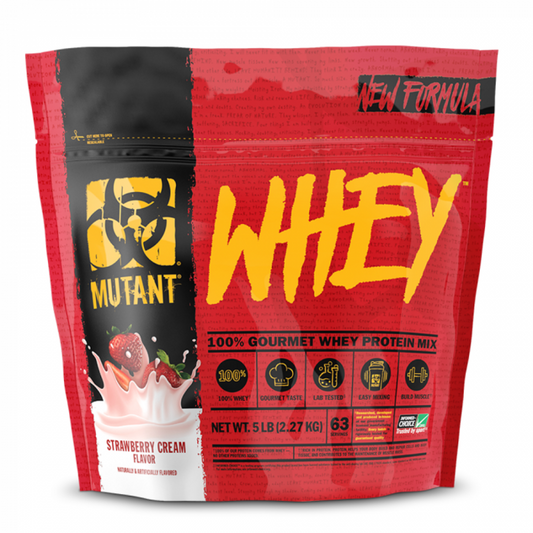 WHEY Strawberry Cream Flavour 2.27 kg (5 lbs)