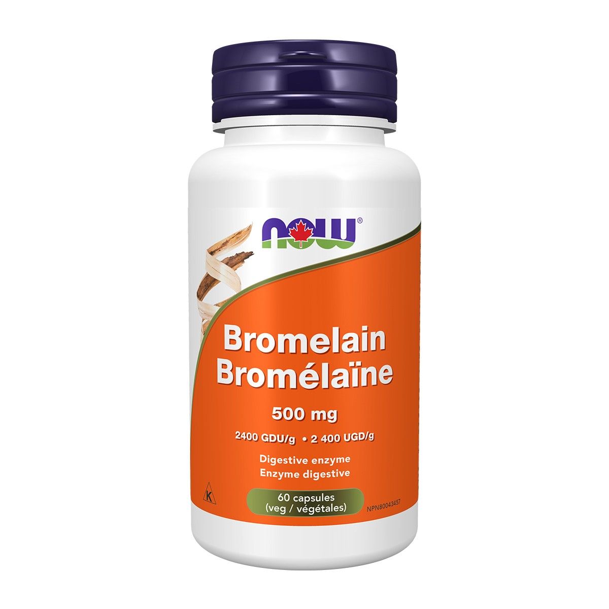 Bromelain 500mg 60 Vcaps