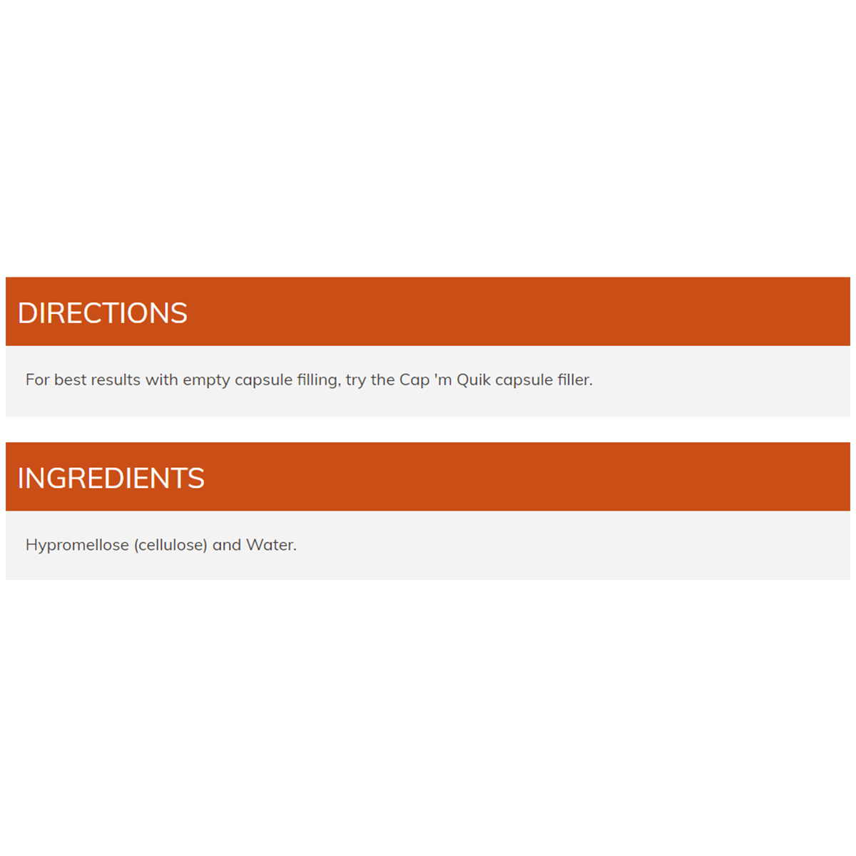 VCAPS '00' Vegetarian Non-Gelatin 250s
